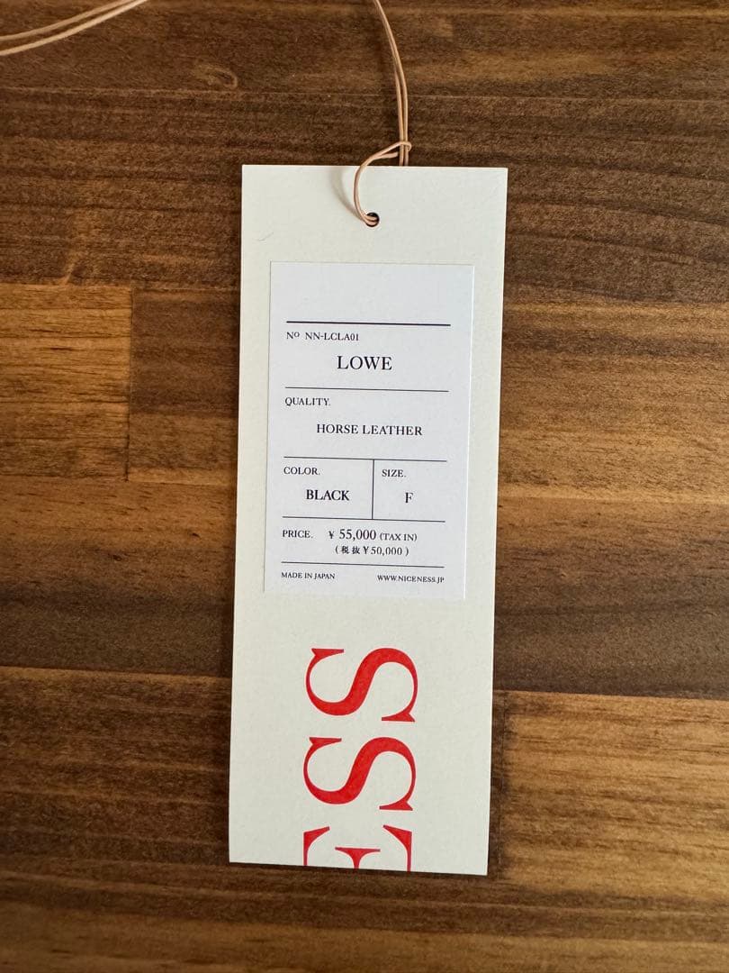 バッグ NICENESS LOWE HORSE LEATHER