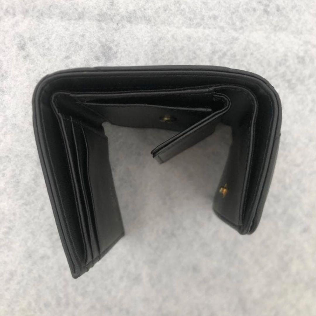 CHANEL ヴィンテージ財布 ブラック