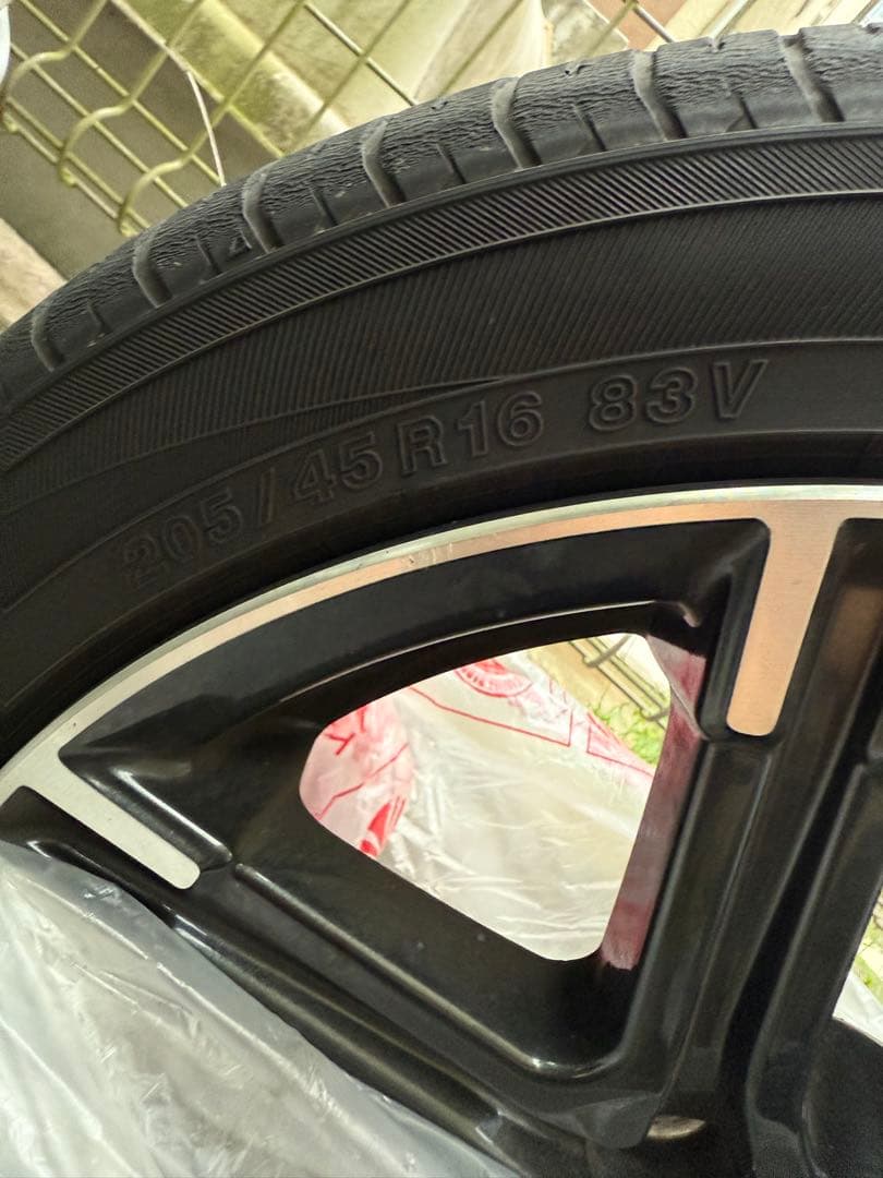 夏*雨様 マーチニスモ　純正ホイール