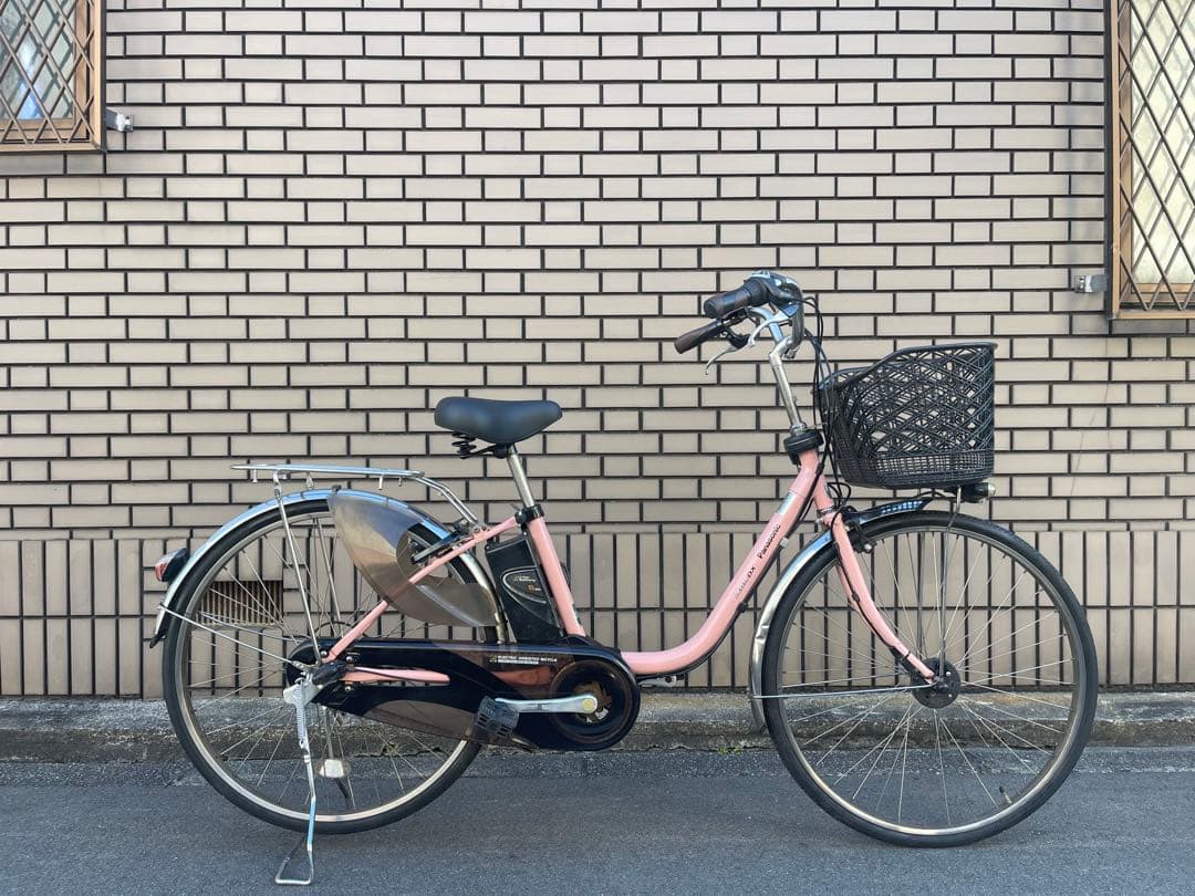 8.9ahパナソニック中古電動アシスト自転車26インチ