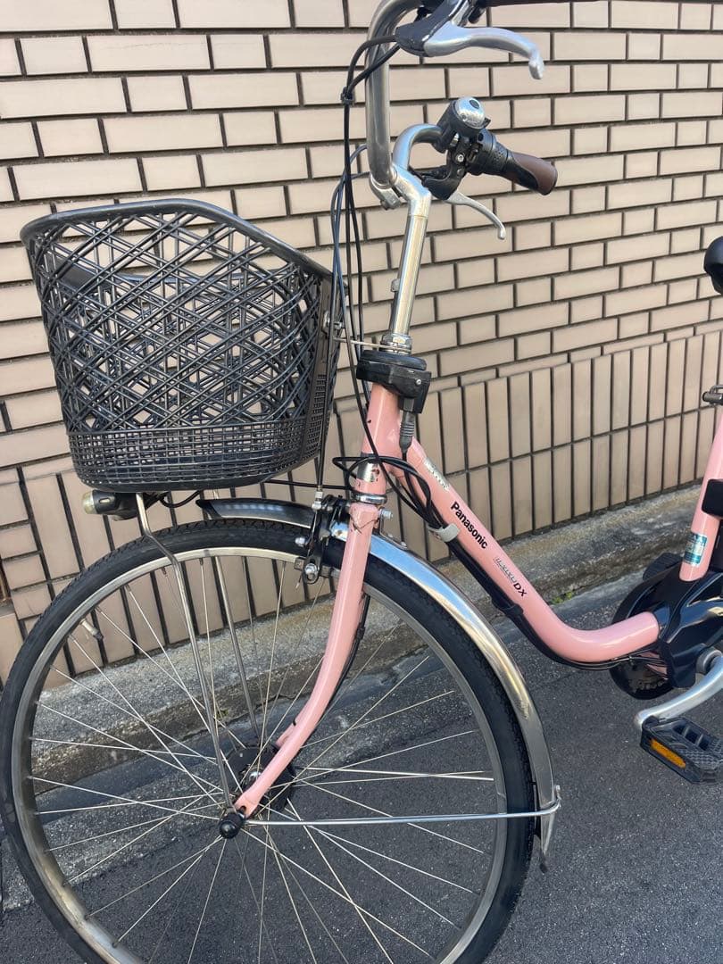 8.9ahパナソニック中古電動アシスト自転車26インチ