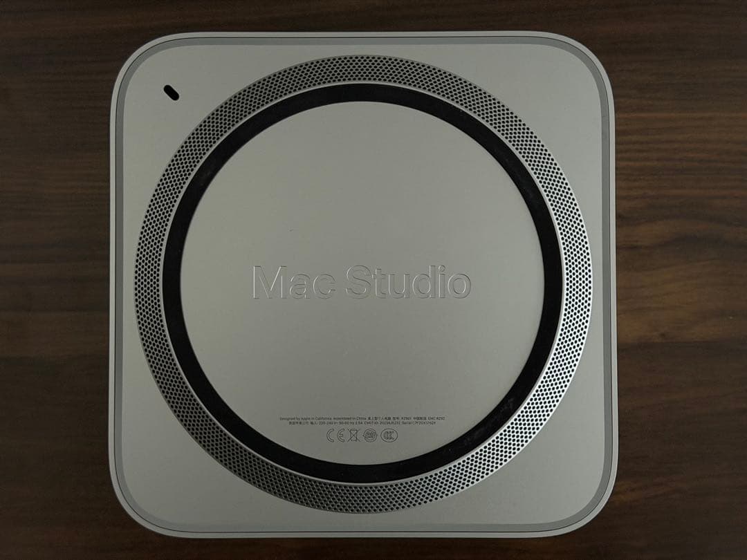 Macデスクトップ Apple Mac Studio M2 Max 64GB 1TB SSD