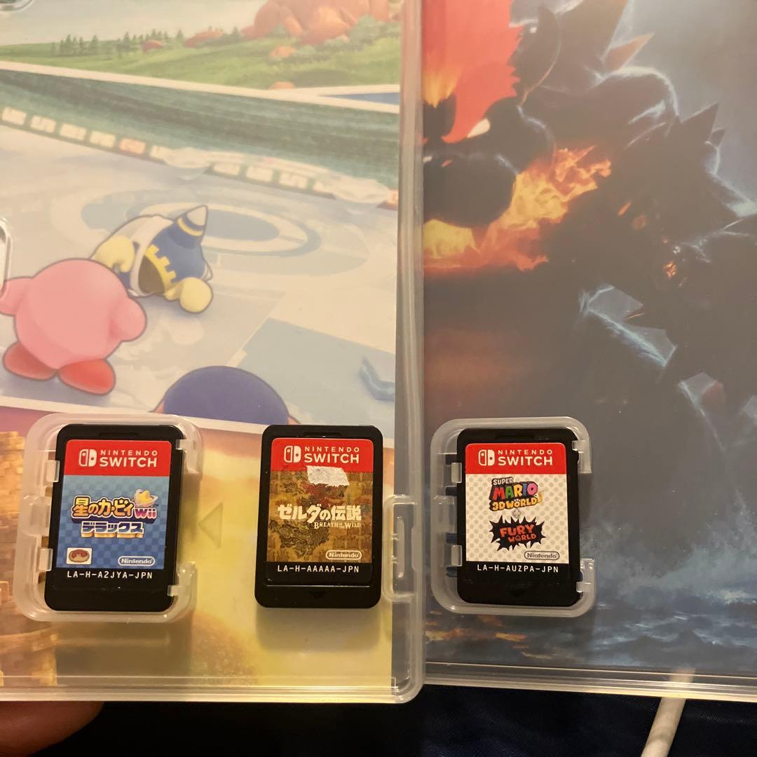 星のカービィwii ゼルダの伝説　ブレスオブザワイルド　マリオ3dワールド