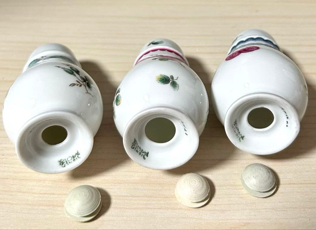 リチャードジノリ　ソルト&ペッパー　3点　※未使用保管品