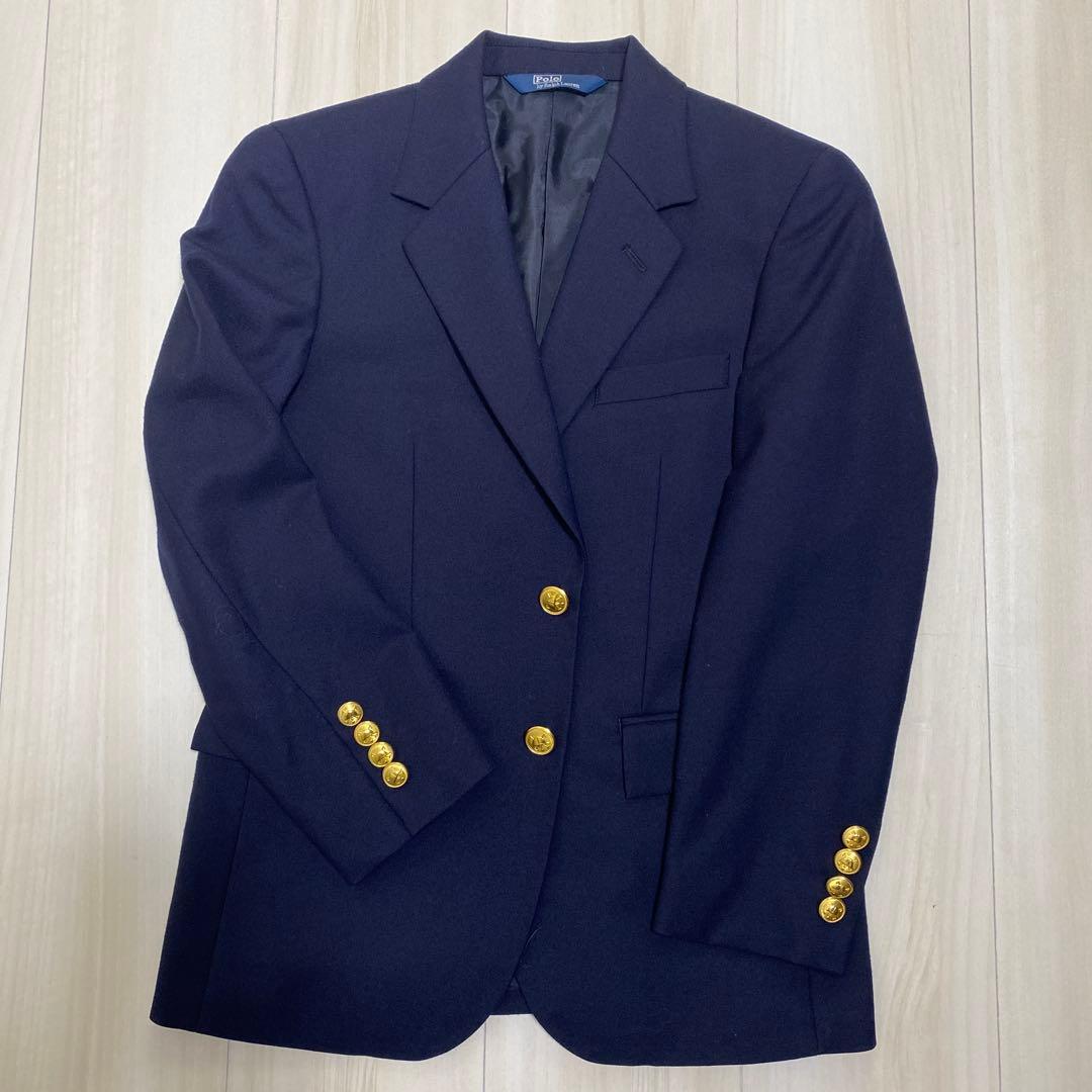 ★かぎこPolo by Ralph Lauren ネイビー ブレザー140