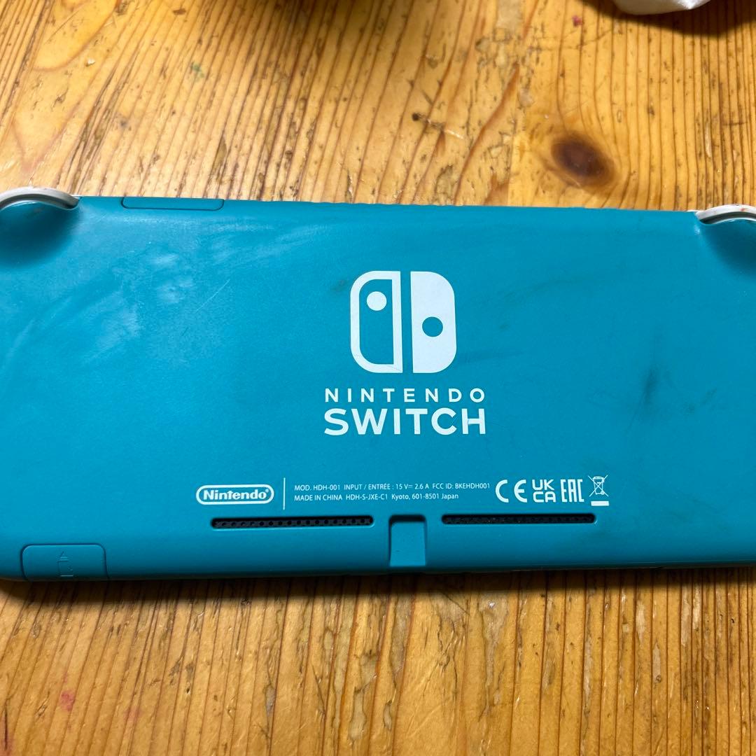 Nintendo Switch Lite ターコイズ　ジャンク品です