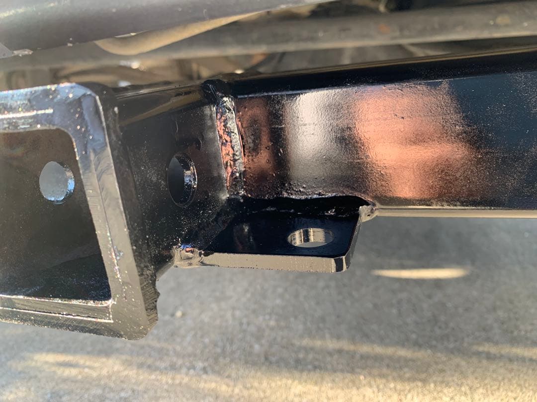 次回出品時期不明！送料込！エブリィDA64W自作ヒッチメンバー、ＤＡ17にも可