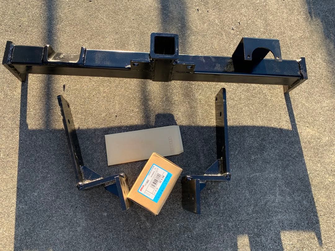 次回出品時期不明！送料込！エブリィDA64W自作ヒッチメンバー、ＤＡ17にも可