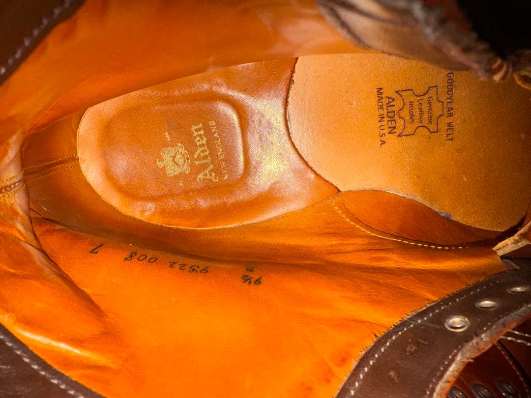 Alden オールデン 405 インディブーツ