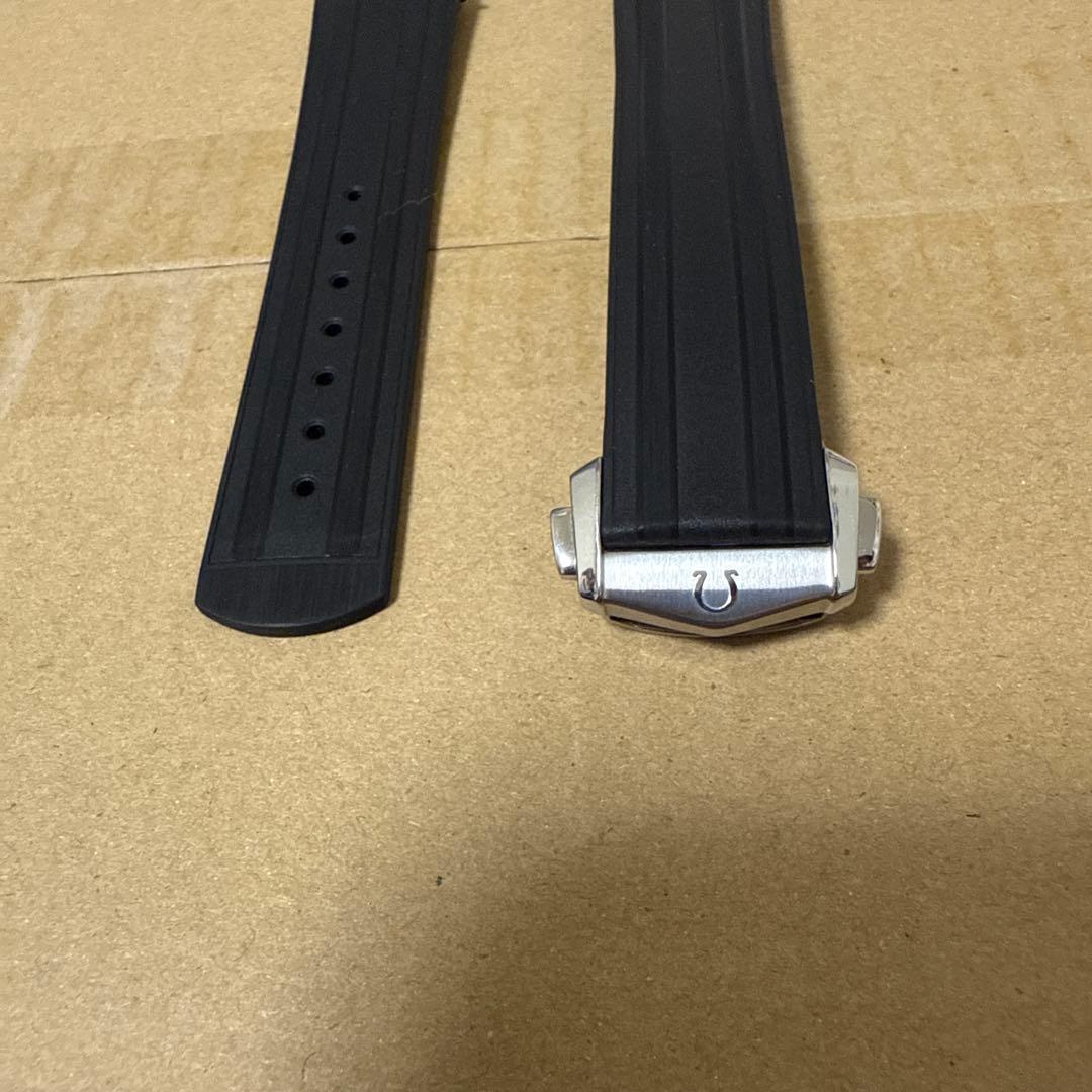 オメガ 純正 シーマスター ダイバー300M ラバーストラップ 黒 20mm