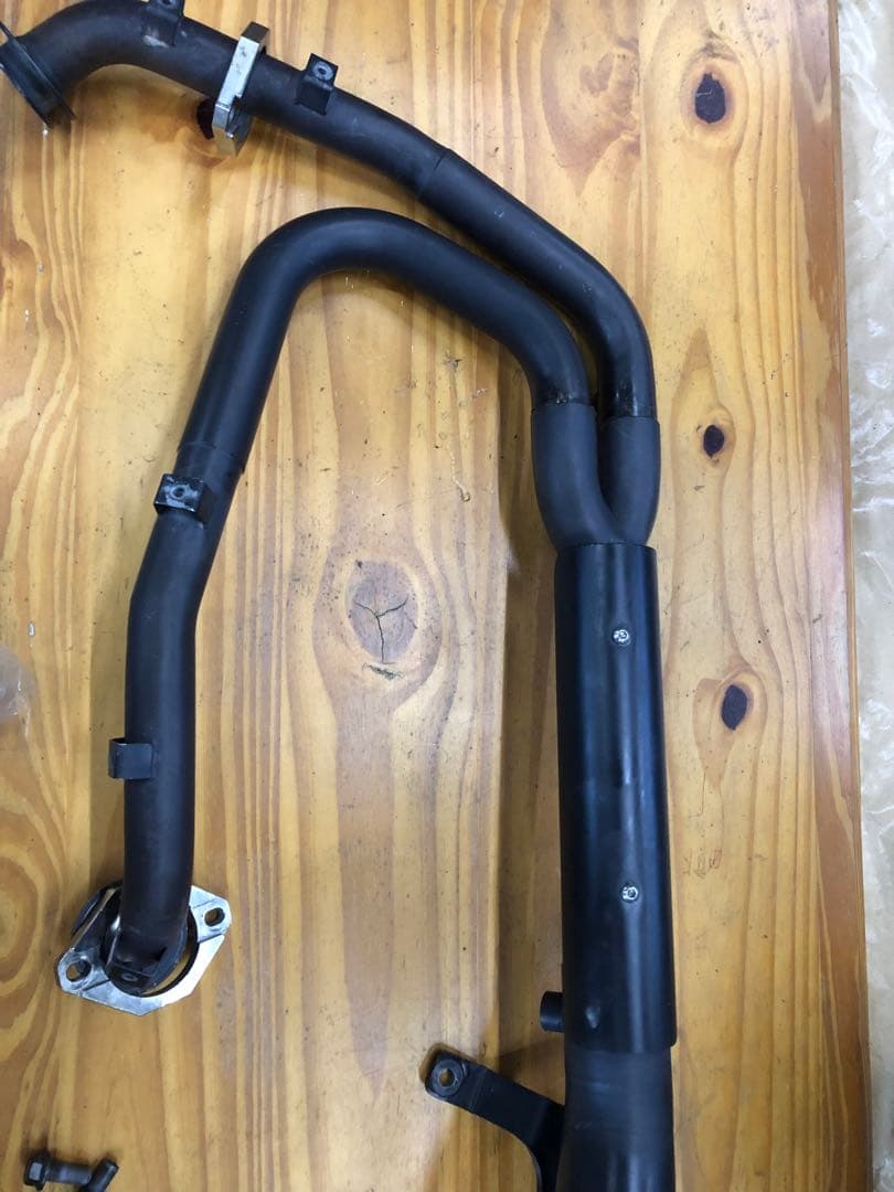 mヤマハBOLTフルエキゾーストマフラーブラックTBRCOMPーS