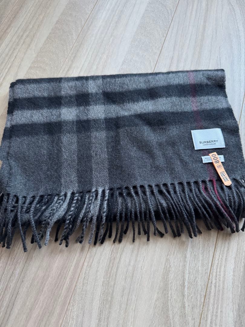 BURBERRY LONDON バーバーリーロンドン　カシミヤ　マフラー　美品