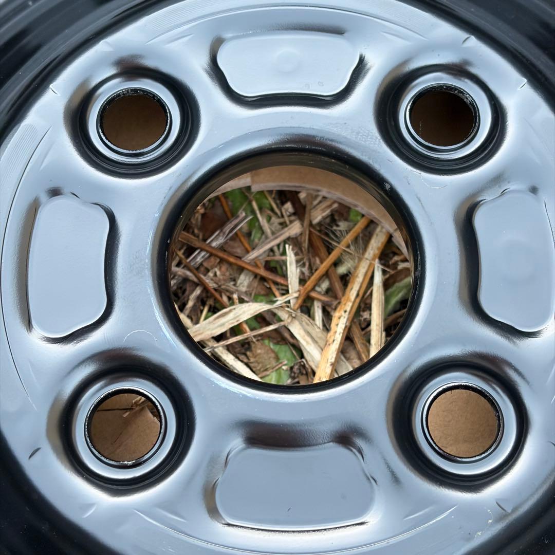 新車外し 15インチ 6J ハブ径54mm スチールホイール 4個セット