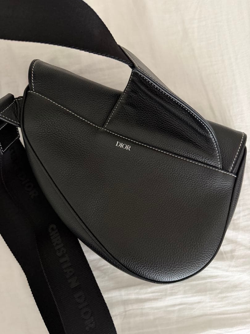 美品　DIOR × SHAWN STUSSY Bee サドルバッグ