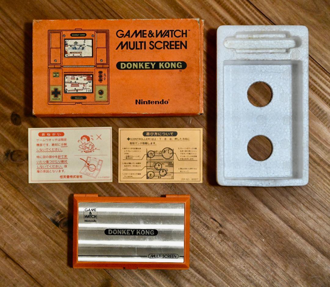 【美品！】Nintendo ゲーム&ウォッチ ドンキーコング