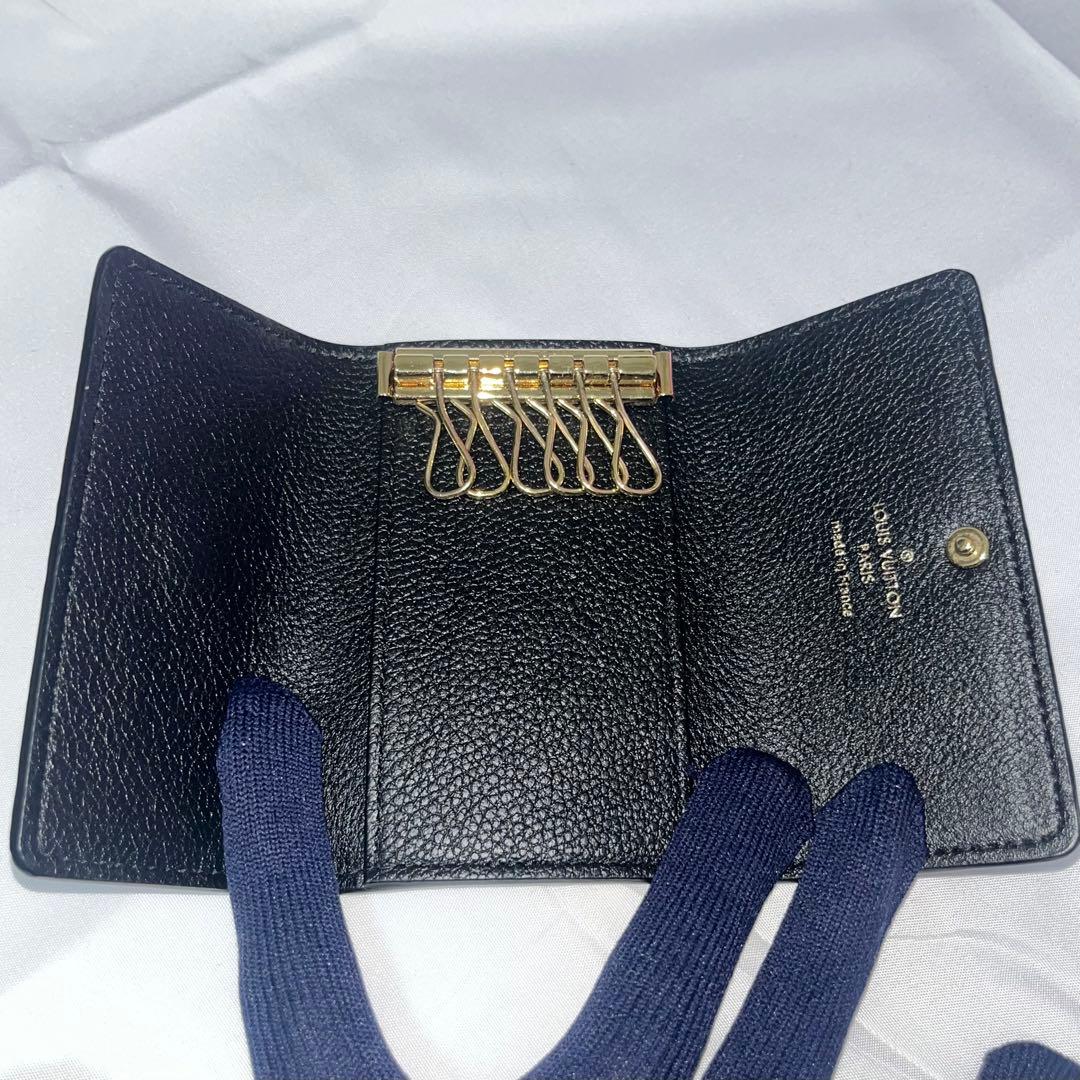 ルイヴィトン アンプラント ミュルティクレ キーケース 6連 ノワール