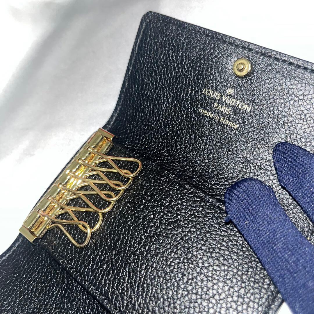 ルイヴィトン アンプラント ミュルティクレ キーケース 6連 ノワール