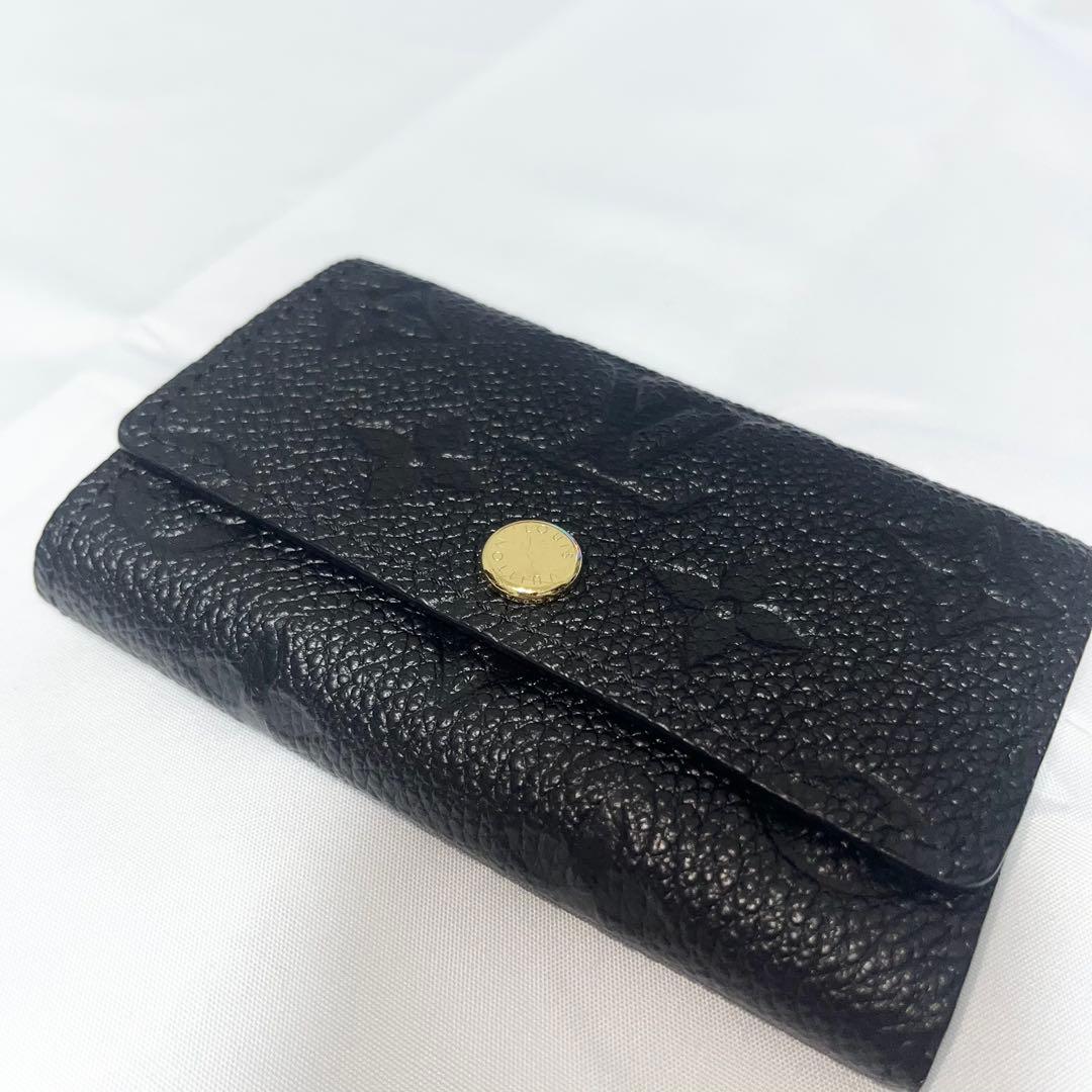 ルイヴィトン アンプラント ミュルティクレ キーケース 6連 ノワール