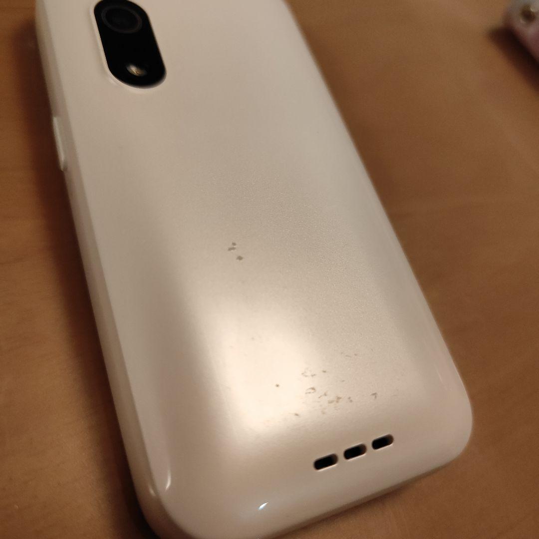 キッズフォン3 ホワイト 本体 ケース付き