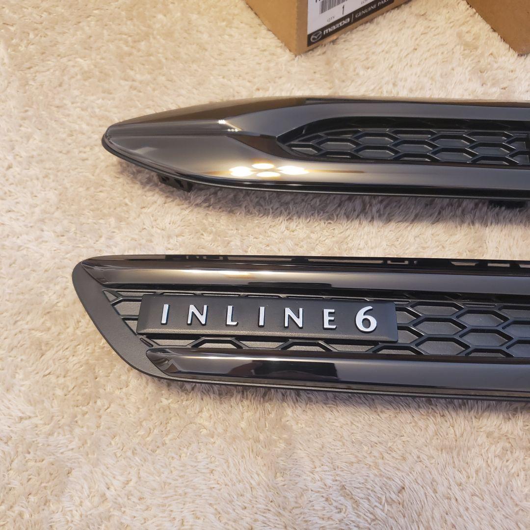 CX-60/80純正サイドガーニッシュ新品　ダーククローム