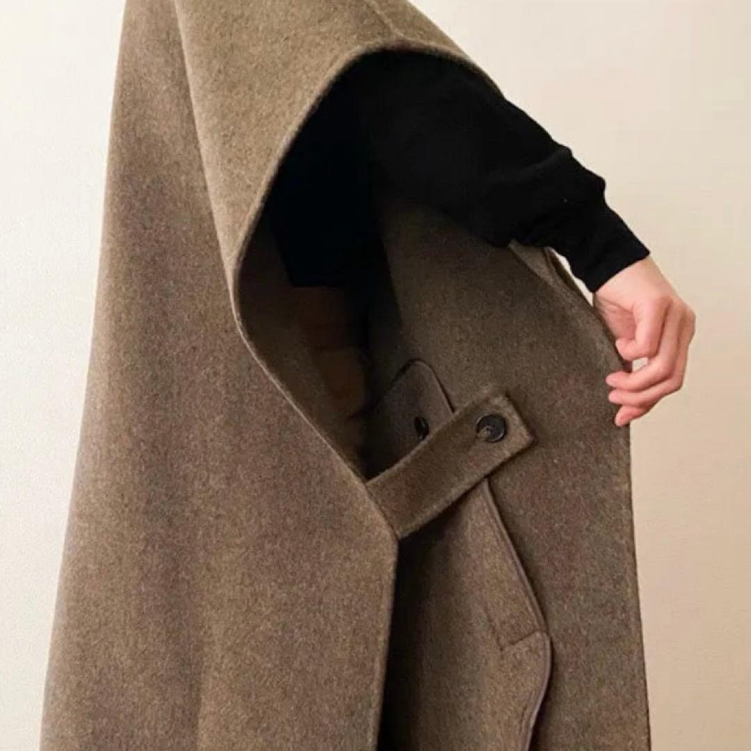 Horme ホルメ ダブルフェイスケープコート