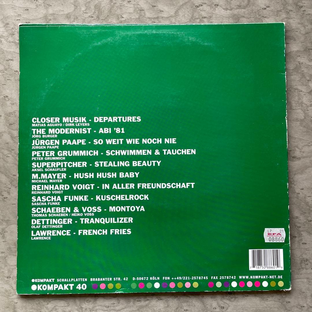 【名盤2LP】KOMPAKT TOTAL 3 / Jürgen Paape収録