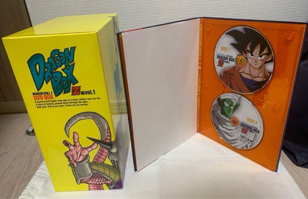 ドラゴンボールZ DVDボックスセット　Vol.1.2