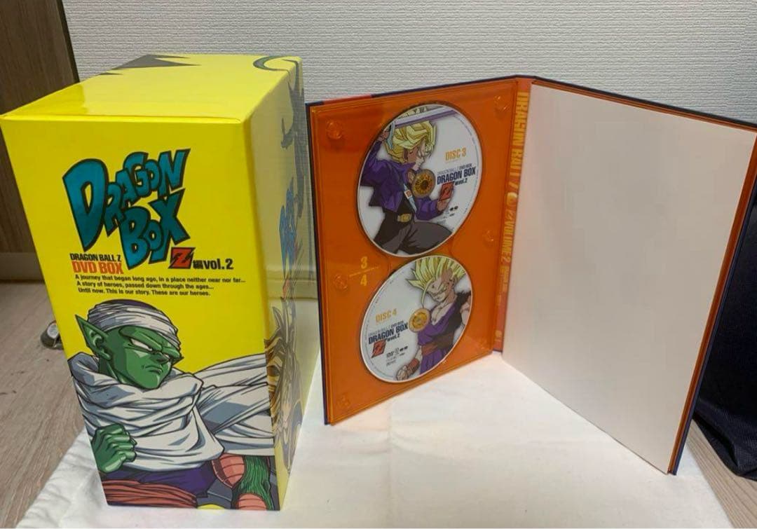 ドラゴンボールZ DVDボックスセット　Vol.1.2