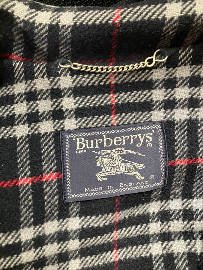 Burberry ネイビー ダッフルコート