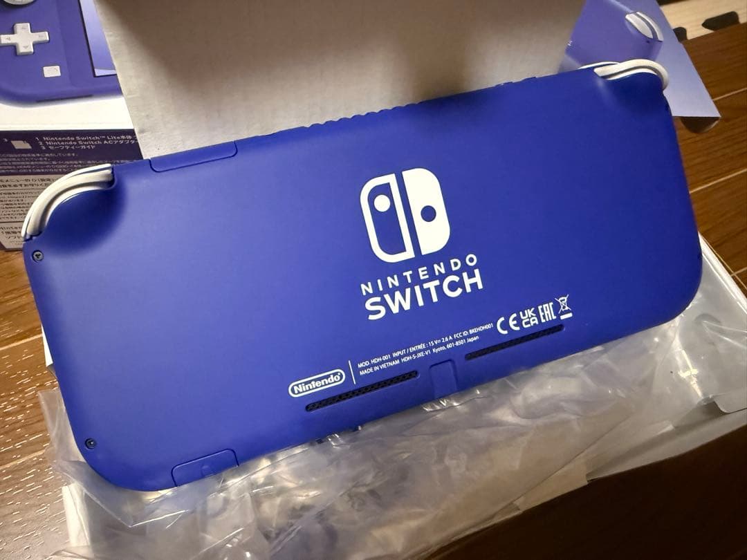 Nintendo Switch Lite 青 充電器付き