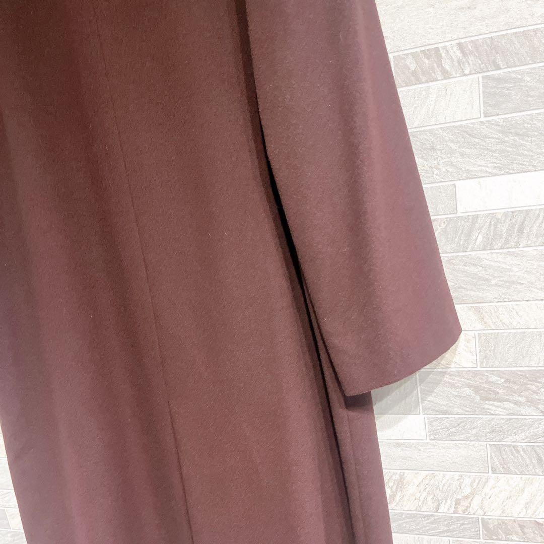 BALMAIN PARIS カシミヤ 100% キュプラ 100% 毛皮ミンク