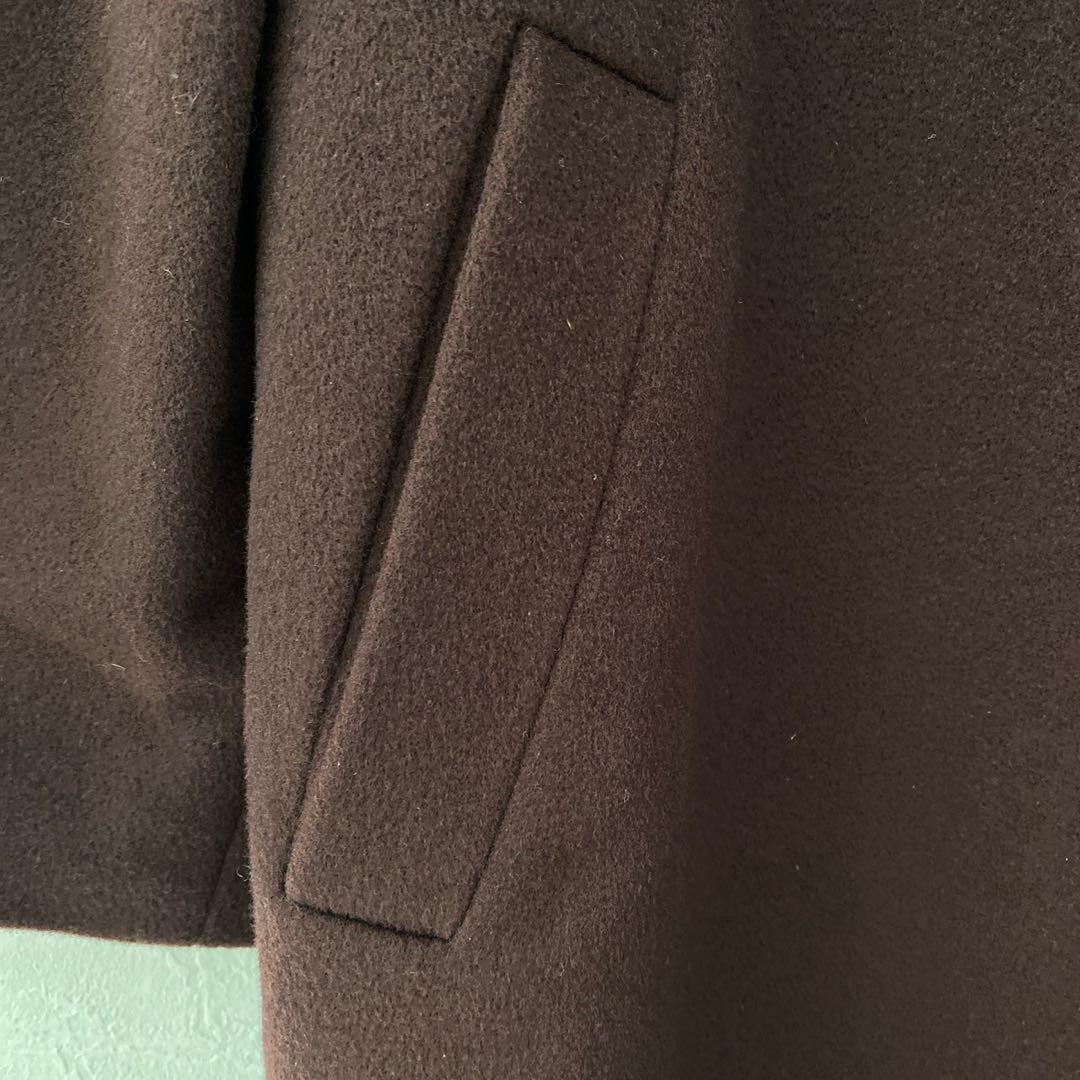 BALMAIN PARIS カシミヤ 100% キュプラ 100% 毛皮ミンク