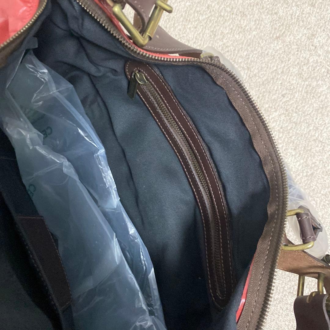 定番TUSTING SOUTHHILL レッド バッグ　未使用保管品