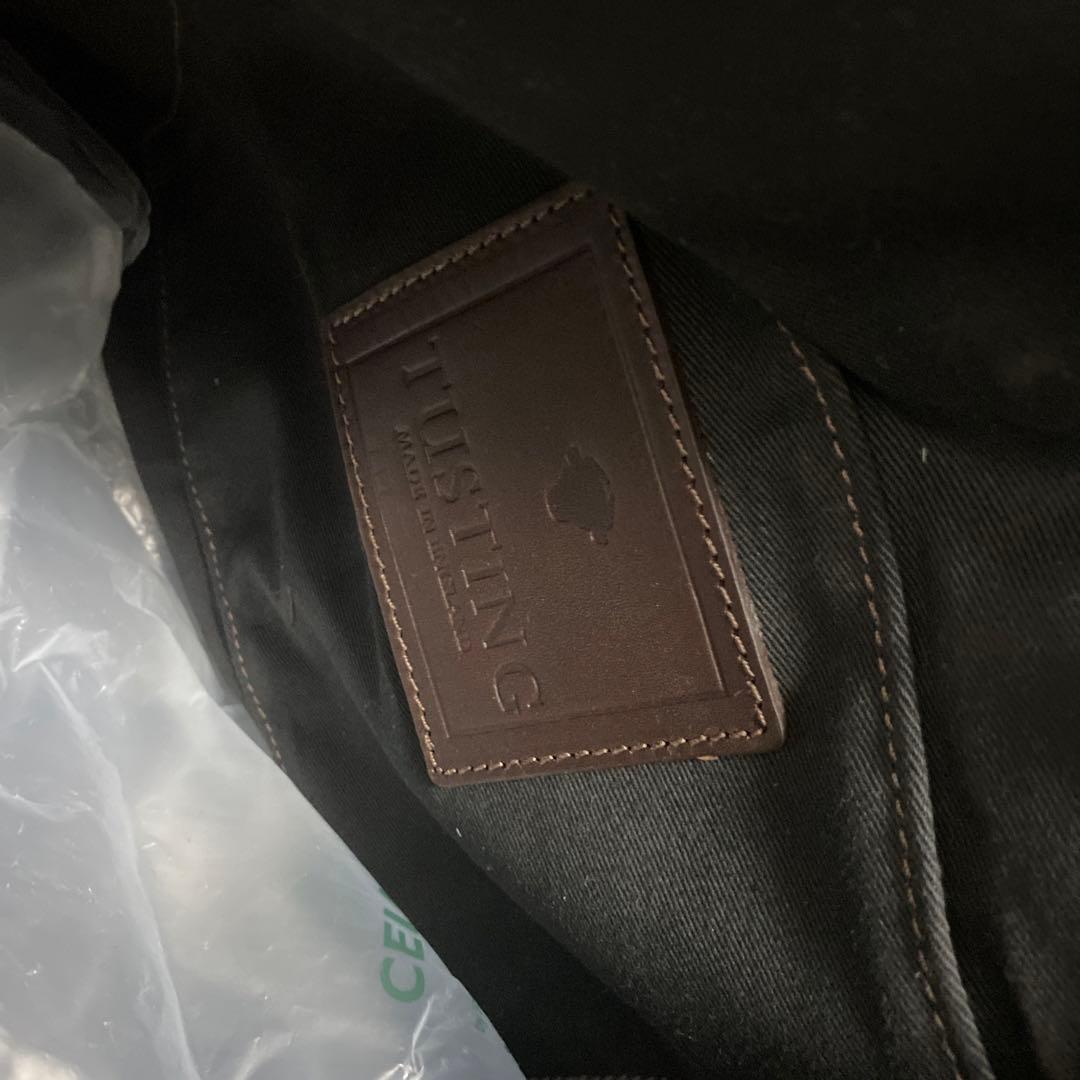 定番TUSTING SOUTHHILL レッド バッグ　未使用保管品