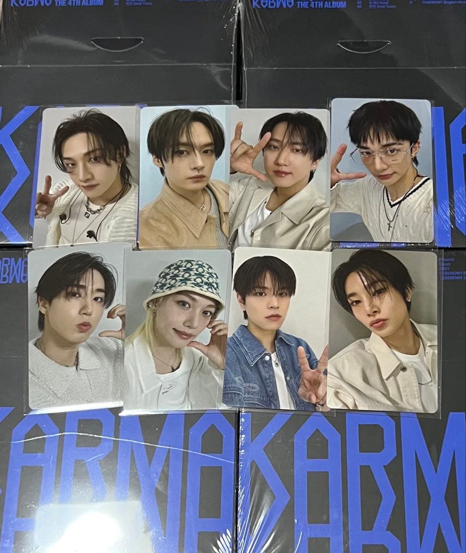 straykids KARMA未開封アルバム＆オフイベ特典トレカセット