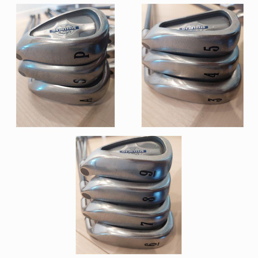 TaylorMade　キャディバッグ　ゴルフクラブセット　メンズ　初心者