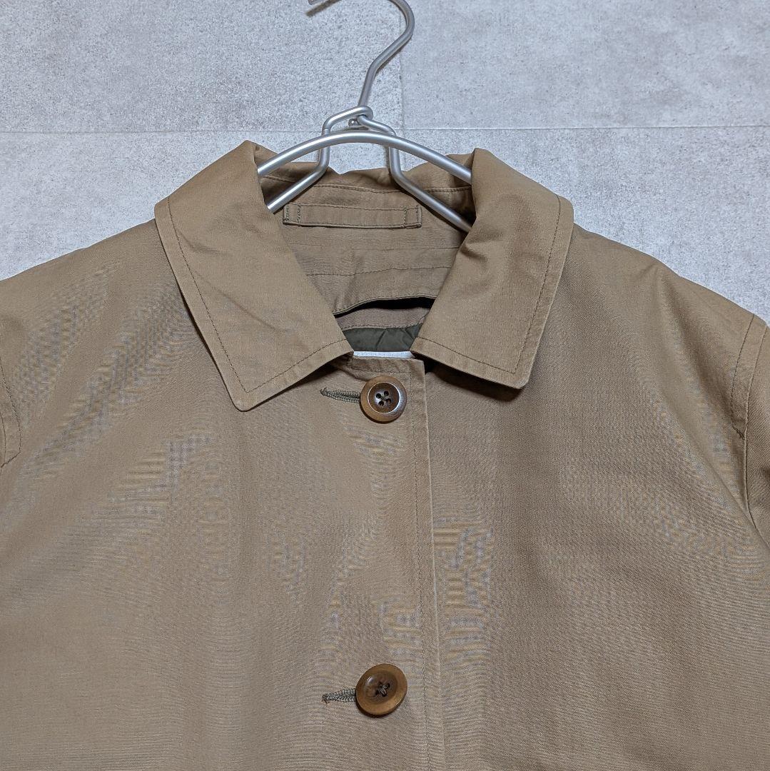 MHL. FINE TOUGH ダウンライナー付ステンカラーコート 取り外し可