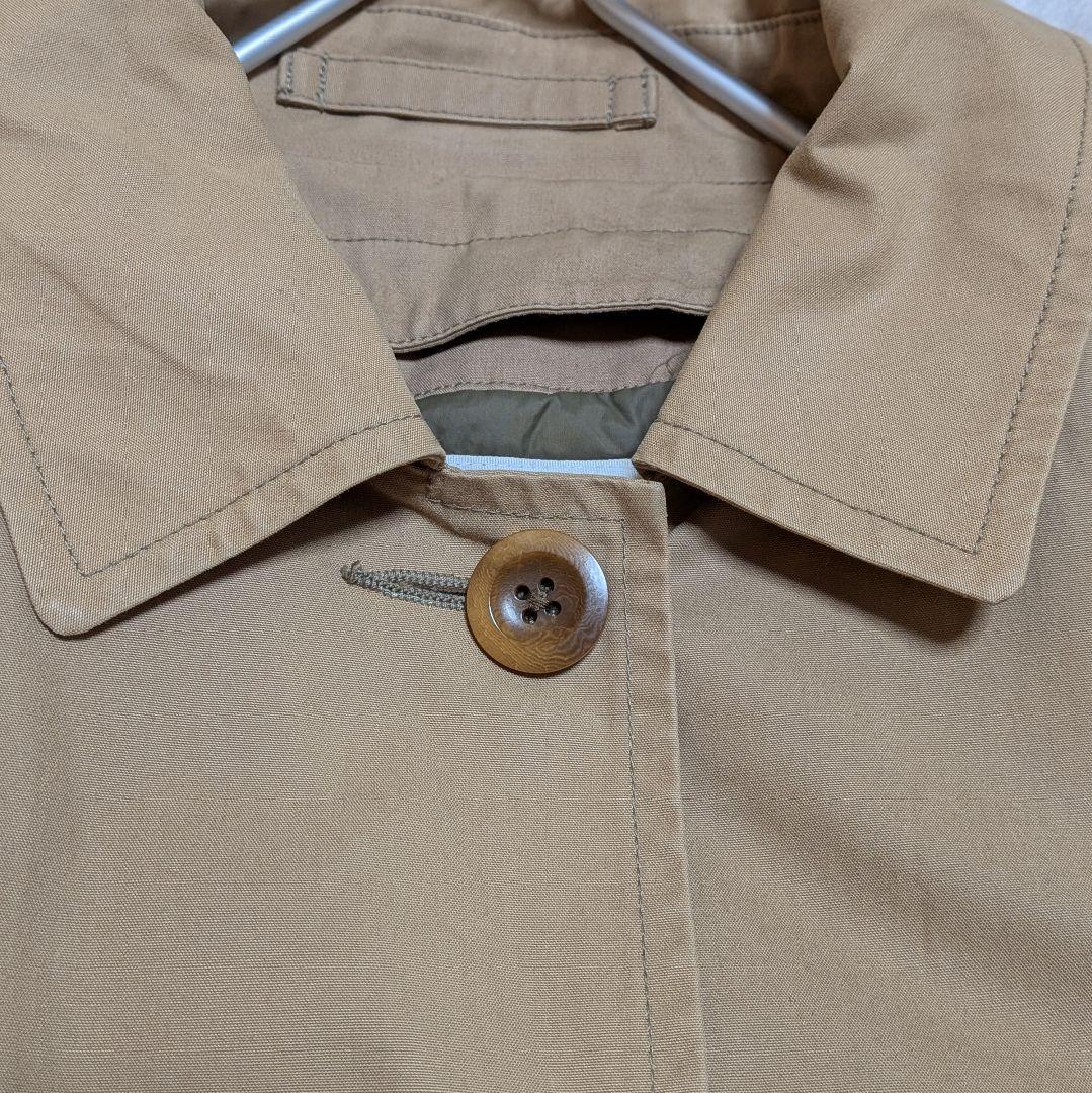 MHL. FINE TOUGH ダウンライナー付ステンカラーコート 取り外し可