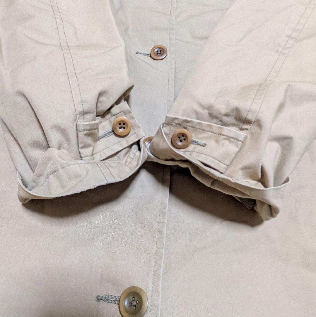 MHL. FINE TOUGH ダウンライナー付ステンカラーコート 取り外し可