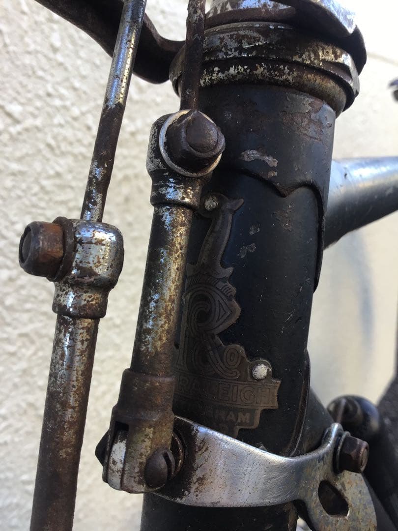 Raleigh 自転車 ロッドブレーキ　英国　ヴィンテージ26インチ　1984年