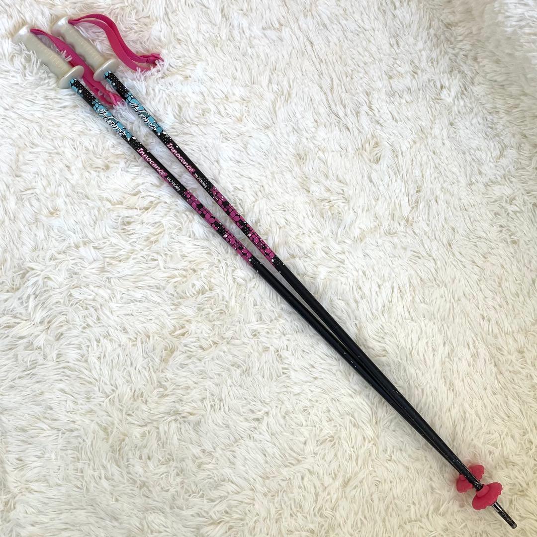 ハート スキー3点セット 120㎝ Innocence DL-TEAM 初心者向