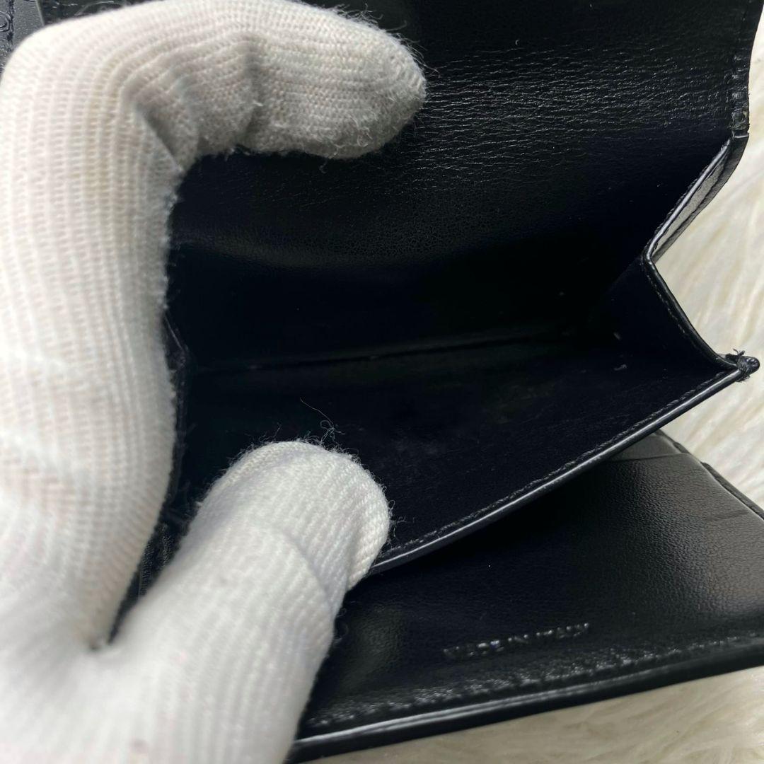 極美品✨️正規品✨セリーヌ スモールトリフォールドウォレット トリオンフ ロゴ