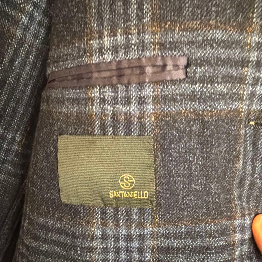 値下！ISETAN購入　SANTANIELLOイタリア製ジャケット　48