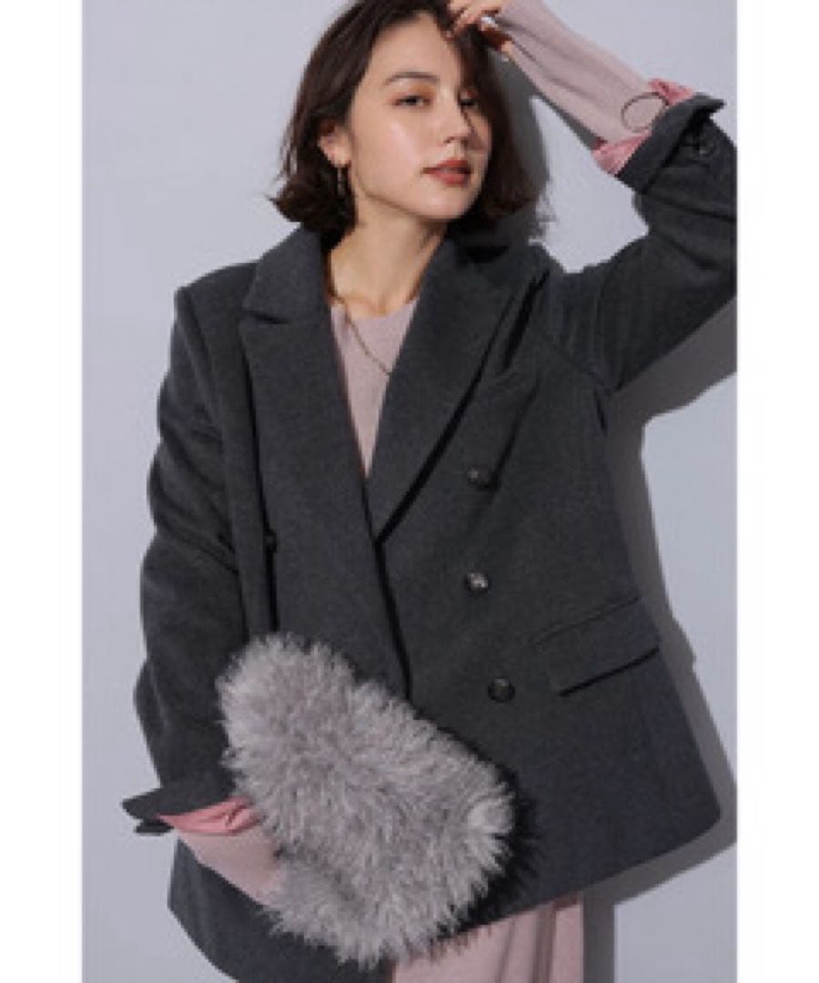 Arpege story Wジャケットコート