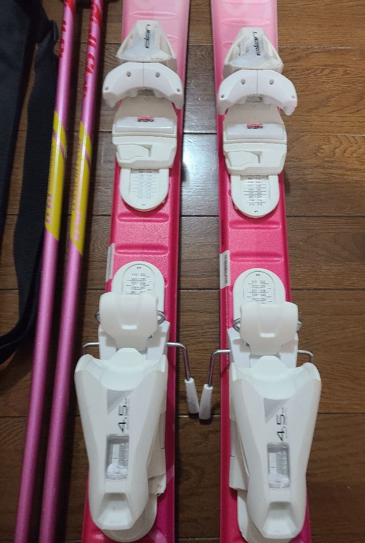 【Elan】スキー板・ストック・スキーブーツ・スキーケース・耐水グローブ