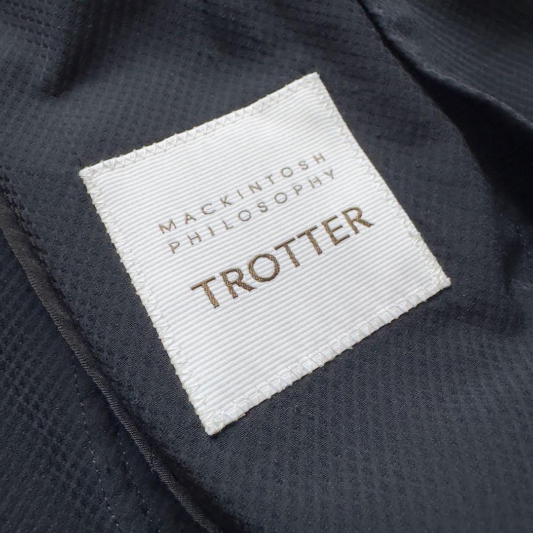 美品　マッキントッシュフィロソフィー　トロッター　スーツ　セットアップ　ネイビー