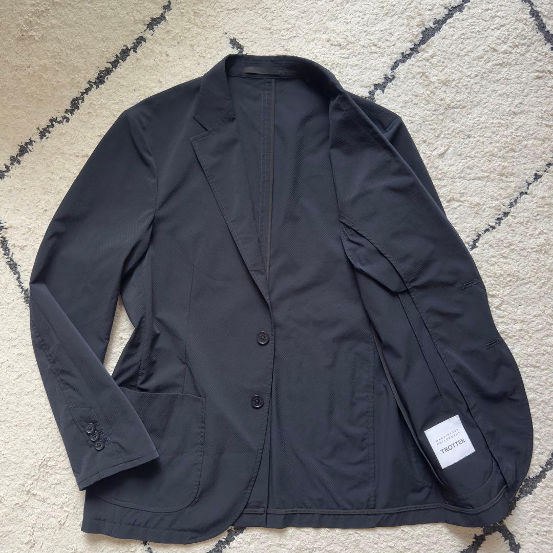 美品　マッキントッシュフィロソフィー　トロッター　スーツ　セットアップ　ネイビー