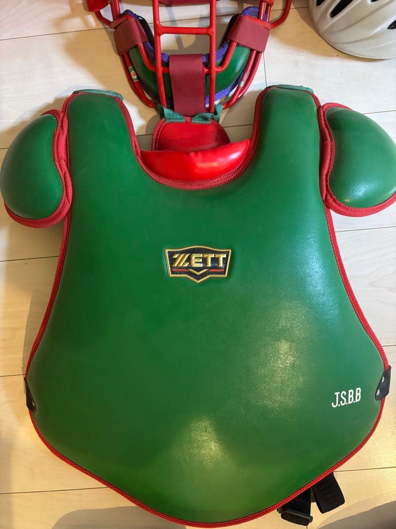 ZETTスペシャルオーダーキャッチャー防具［フルセット］