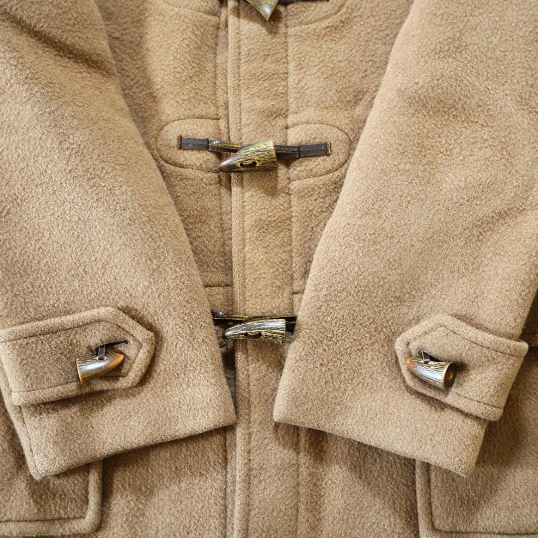 【美品】BURBERRY　バーバリー　ノバチェック柄ダッフルコート　L相当