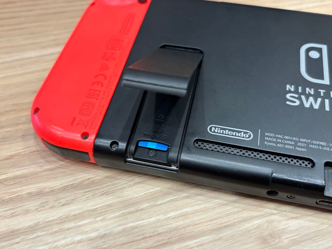 Nintendo Switch 本体 赤/青Joy-Con SDカード付